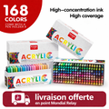 Boite de 168 feutres acrylique gloss pen Guangna
